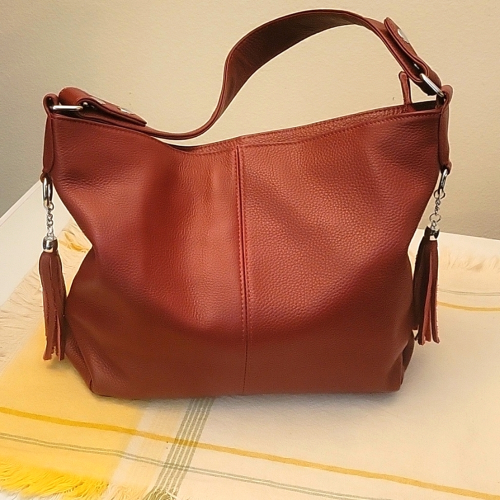 Red Zency Hobo Shoulder Bag